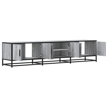 vidaXL Έπιπλο Τηλεόρασης Γκρι Sonoma 180x35x41cm από Επεξεργ. Ξύλο