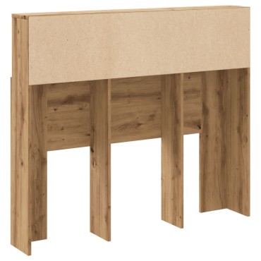vidaXL Κεφαλάρι Με Αποθηκευτικό Χώρο 120x19x103,5cm Επεξ. Ξύλο 1 τεμ.