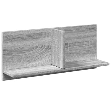 vidaXL Ντουλάπι Τοίχου Γκρι Sonoma 70x16,5x30cm Επεξεργασμένο Ξύλο 1 τεμ.