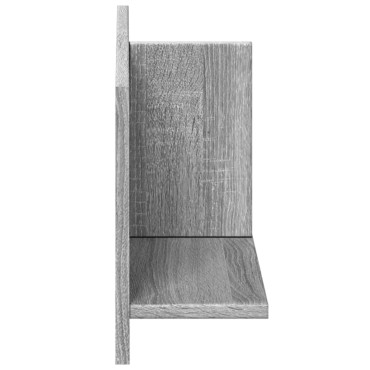 vidaXL Ντουλάπι Τοίχου Γκρι Sonoma 70x16,5x30cm Επεξεργασμένο Ξύλο 1 τεμ.