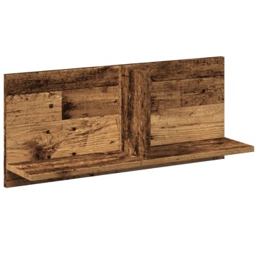 vidaXL Ντουλάπι Τοίχου Όψη Παλαιού Ξύλου 70x16,5x30cm Επεξ. Ξύλο 1 τεμ.