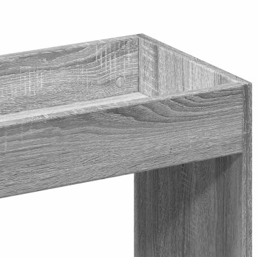 vidaXL Ντουλάπι Γκρι Sonoma 63x33x100cm από Επεξεργασμένο Ξύλο 1 τεμ.