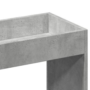 vidaXL Ντουλάπι Γκρι Σκυρ. 63x33x100cm από Επεξεργασμένο Ξύλο 1 τεμ.