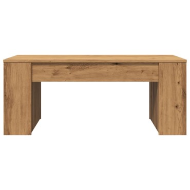 vidaXL Τραπεζάκι Σαλονιού Αρτισιανή Δρυς 102x55x42cm Επεξ. Ξύλο 1 τεμ.
