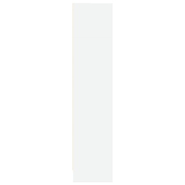 vidaXL Βιβλιοθήκη Λευκή 80x24x109cm από Επεξεργασμένο Ξύλο 1 τεμ.