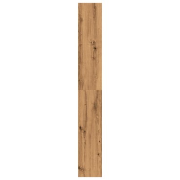 vidaXL Βιβλιοθήκη Αρτισιανή Δρυς 80x24x176cm από Επεξεργασμένο Ξύλο 1 τεμ.
