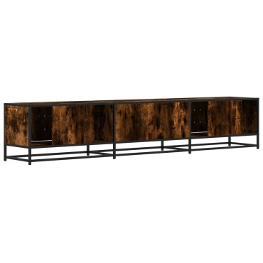 vidaXL Έπιπλο Τηλεόρασης Καπνιστή Δρυς 210x35x41cm Επεξ. Ξύλο