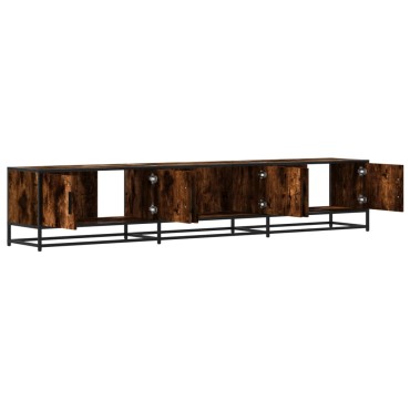 vidaXL Έπιπλο Τηλεόρασης Καπνιστή Δρυς 210x35x41cm Επεξ. Ξύλο
