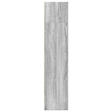vidaXL Βιβλιοθήκη Γκρι Sonoma 80x24x109cm από Επεξεργ. Ξύλο 1 τεμ.