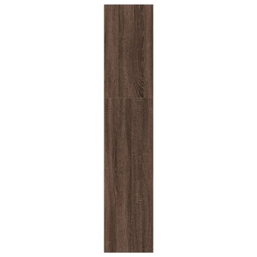 vidaXL Βιβλιοθήκη Καφέ Δρυς 40x30x152cm από Επεξεργασμένο Ξύλο 1 τεμ.