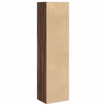 vidaXL Βιβλιοθήκη Καφέ Δρυς 40x30x152cm από Επεξεργασμένο Ξύλο 1 τεμ.