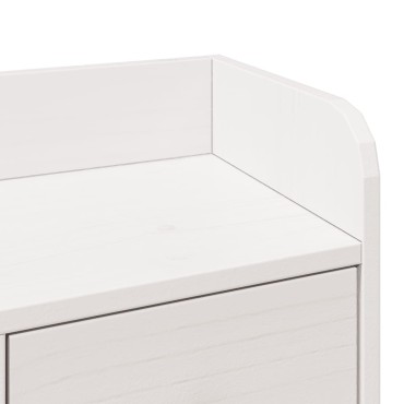 vidaXL Κρεβάτι Βιβλιοθήκη Χωρίς Στρώμα 150x200 εκ Μασίφ Ξύλο Πεύκου