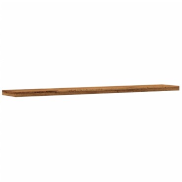vidaXL Ράφια Βιβλιοθήκης 4 τεμ. Παλ. Ξύλο 60x10x1,5cm από Επεξ. Ξύλο