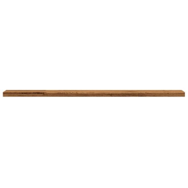 vidaXL Ράφια Βιβλιοθήκης 4 τεμ. Παλ. Ξύλο 60x10x1,5cm από Επεξ. Ξύλο