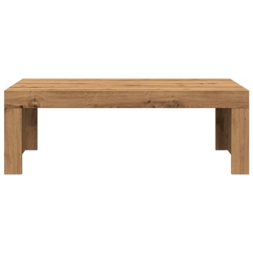 vidaXL Τραπεζάκι Σαλονιού Artisan Δρυς 102x50x35cm Επεξεργασμένο Ξύλο 1 τεμ.