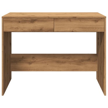 vidaXL Γραφείο Αρτισιανή Δρυς 101x50x76,5cm από Επεξεργασμένο Ξύλο 1 τεμ.