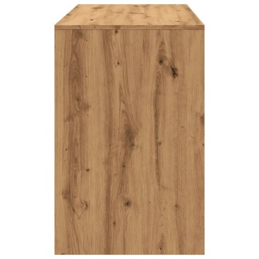 vidaXL Γραφείο Αρτισιανή Δρυς 101x50x76,5cm από Επεξεργασμένο Ξύλο 1 τεμ.