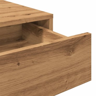 vidaXL Γραφείο Αρτισιανή Δρυς 101x50x76,5cm από Επεξεργασμένο Ξύλο 1 τεμ.