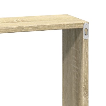 vidaXL Ντουλάπι Τοίχου Sonoma Δρυς 60x16x30cm από Επεξεργασμένο Ξύλο 1 τεμ.