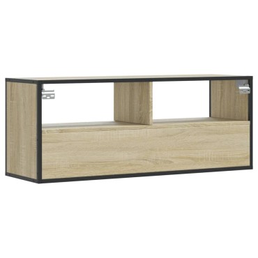 vidaXL Έπιπλο Τηλεόρασης Sonoma Δρυς 100x31x39,5cm Επεξ. Ξύλο