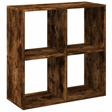 vidaXL Βιβλιοθήκη/Διαχωριστικό Χώρου Δρυς 69,5x29x69,5cm Επεξ. Ξύλο 1 τεμ.