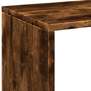 vidaXL Βιβλιοθήκη/Διαχωριστικό Χώρου Δρυς 69,5x29x69,5cm Επεξ. Ξύλο 1 τεμ.