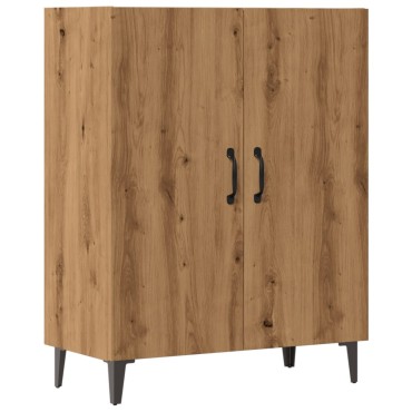 vidaXL Μπουφές Αρτισιανή Δρυς 70x34x90cm από Επεξεργασμένο Ξύλο 1 τεμ.