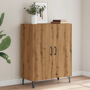 vidaXL Μπουφές Αρτισιανή Δρυς 70x34x90cm από Επεξεργασμένο Ξύλο 1 τεμ.