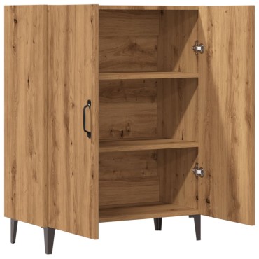 vidaXL Μπουφές Αρτισιανή Δρυς 70x34x90cm από Επεξεργασμένο Ξύλο 1 τεμ.