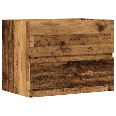vidaXL Ντουλάπι Μπάνιου Παλαιό Ξύλο 60x38,5x45cm Επεξεργασμένο Ξύλο