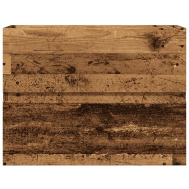 vidaXL Ντουλάπι Μπάνιου Παλαιό Ξύλο 60x38,5x45cm Επεξεργασμένο Ξύλο