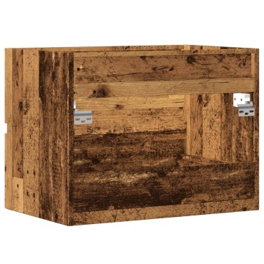 vidaXL Ντουλάπι Μπάνιου Παλαιό Ξύλο 60x38,5x45cm Επεξεργασμένο Ξύλο