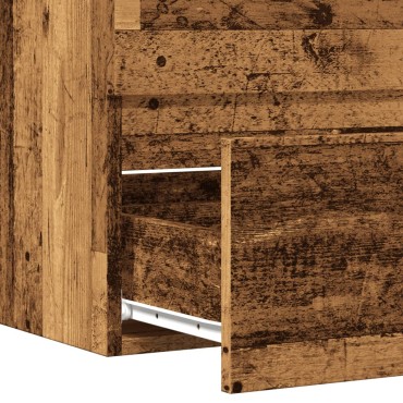 vidaXL Ντουλάπι Μπάνιου Παλαιό Ξύλο 60x38,5x45cm Επεξεργασμένο Ξύλο