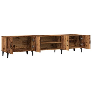 vidaXL Έπιπλο Τηλεόρασης Όψη Παλαιού Ξύλου 180x31,5x40cm Επεξ. Ξύλο