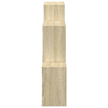 vidaXL Ντουλάπι Τοίχου Sonoma Δρυς 78x18x71cm από Επεξεργασμένο Ξύλο 1 τεμ.