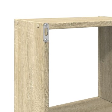 vidaXL Ντουλάπι Τοίχου Sonoma Δρυς 78x18x71cm από Επεξεργασμένο Ξύλο 1 τεμ.