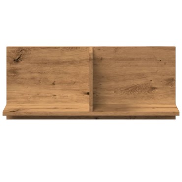 vidaXL Ντουλάπι Τοίχου Αρτισιανή Δρυς 70x16,5x30cm Επεξεργασμένο Ξύλο 1 τεμ.