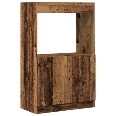 vidaXL Ντουλάπι Όψη Παλαιού Ξύλου 63x33x100cm Επεξεργασμένο Ξύλο 1 τεμ.