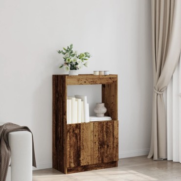 vidaXL Ντουλάπι Όψη Παλαιού Ξύλου 63x33x100cm Επεξεργασμένο Ξύλο 1 τεμ.