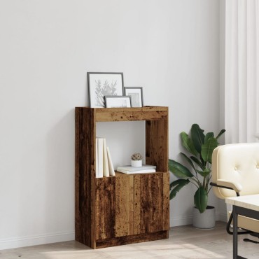 vidaXL Ντουλάπι Όψη Παλαιού Ξύλου 63x33x100cm Επεξεργασμένο Ξύλο 1 τεμ.