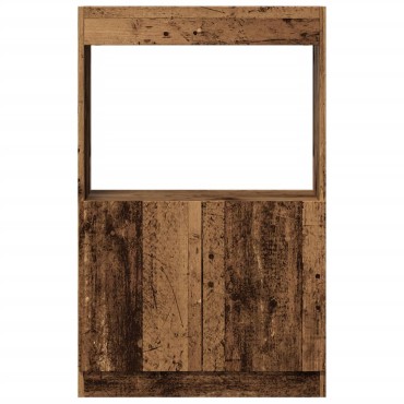vidaXL Ντουλάπι Όψη Παλαιού Ξύλου 63x33x100cm Επεξεργασμένο Ξύλο 1 τεμ.
