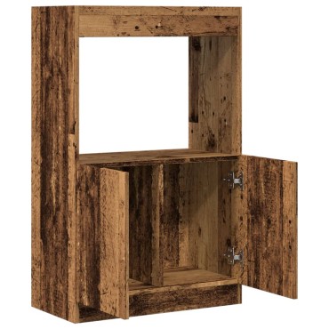 vidaXL Ντουλάπι Όψη Παλαιού Ξύλου 63x33x100cm Επεξεργασμένο Ξύλο 1 τεμ.