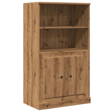 vidaXL Ντουλάπι Αρτισιανή Δρυς 60x35,5x103,5cm από Επεξεργασμένο Ξύλο 1 τεμ.