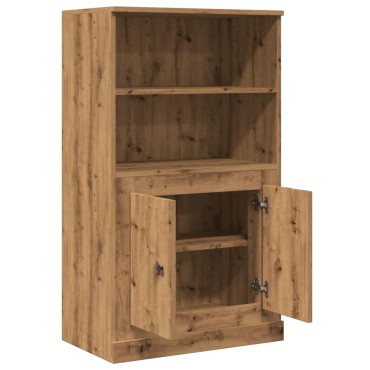 vidaXL Ντουλάπι Αρτισιανή Δρυς 60x35,5x103,5cm από Επεξεργασμένο Ξύλο 1 τεμ.