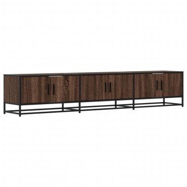 vidaXL Έπιπλο Τηλεόρασης Καφέ Δρυς 210x35x41cm Επεξεργασμένο Ξύλο