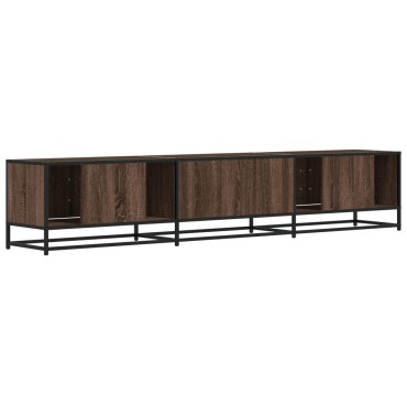 vidaXL Έπιπλο Τηλεόρασης Καφέ Δρυς 210x35x41cm Επεξεργασμένο Ξύλο