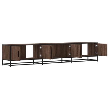 vidaXL Έπιπλο Τηλεόρασης Καφέ Δρυς 210x35x41cm Επεξεργασμένο Ξύλο