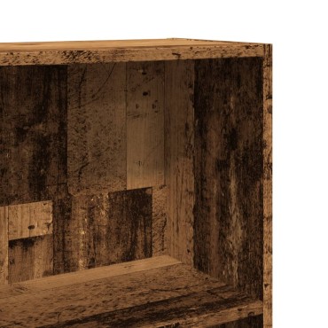 vidaXL Βιβλιοθήκη Όψη Παλαιού Ξύλου 60x24x143cm Επεξεργασμένο Ξύλο 1 τεμ.