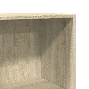 vidaXL Βιβλιοθήκη Sonoma Δρυς 40x30x152cm από Επεξεργασμένο Ξύλο 1 τεμ.