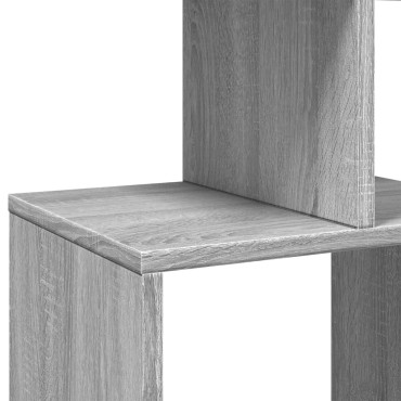 vidaXL Βιβλιοθήκη Γκρι Sonoma 92x29x188cm από Επεξεργασμένο Ξύλο 1 τεμ.